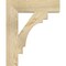 Ekena Millwork Merced Block Rough Sawn Bracket, Douglas Fir, 4"W x 18"D x 22"H BKT04X18X22MRC05RDF - alternate 2